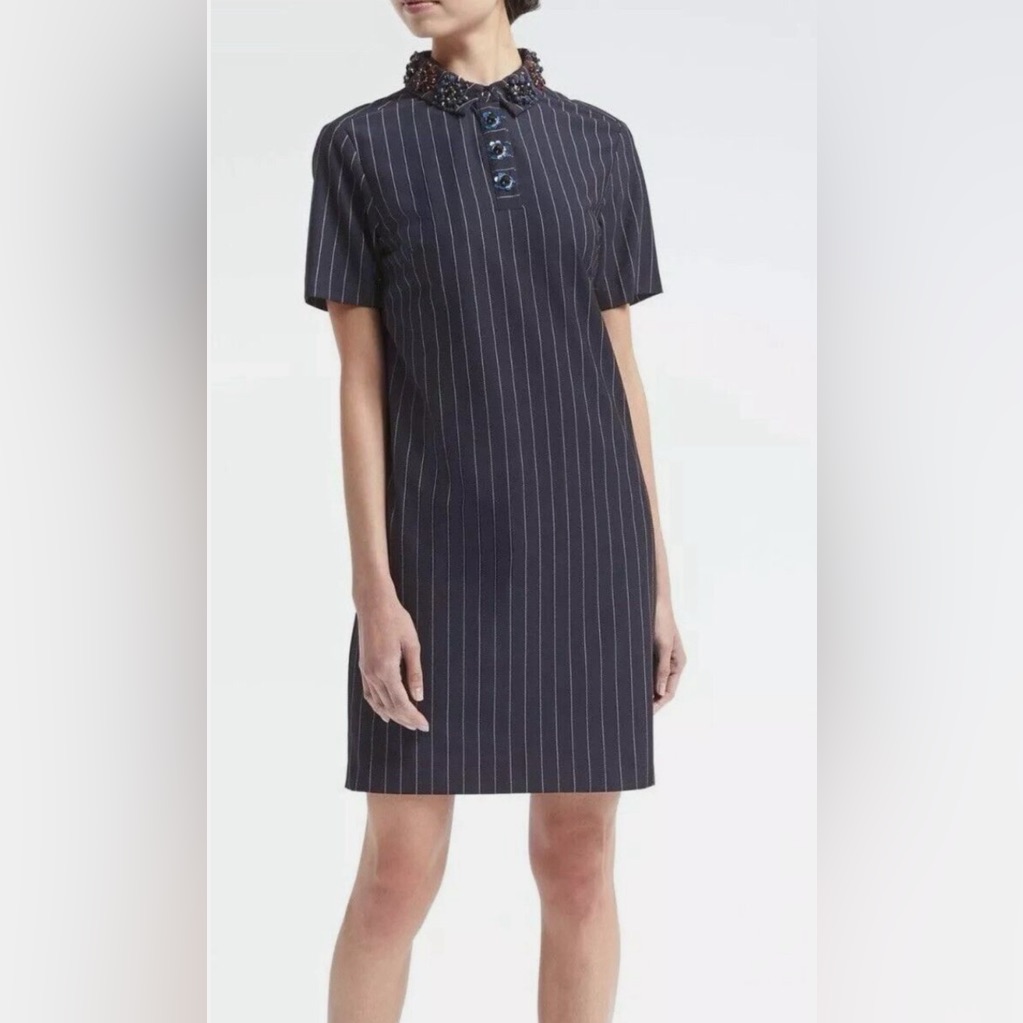 Banana Republic Navy Shift Dress.